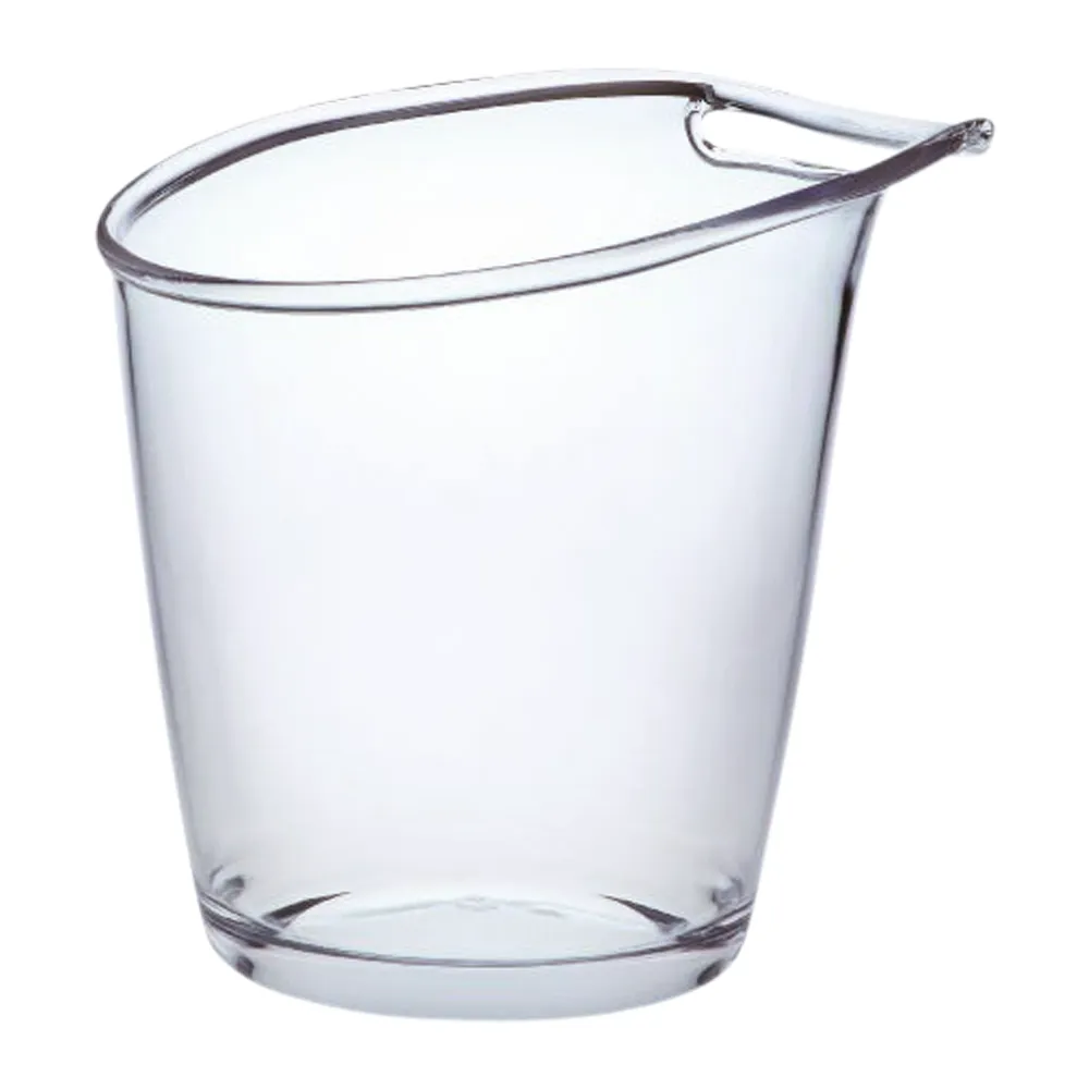 Transparent Slope Wine Bucket 2
