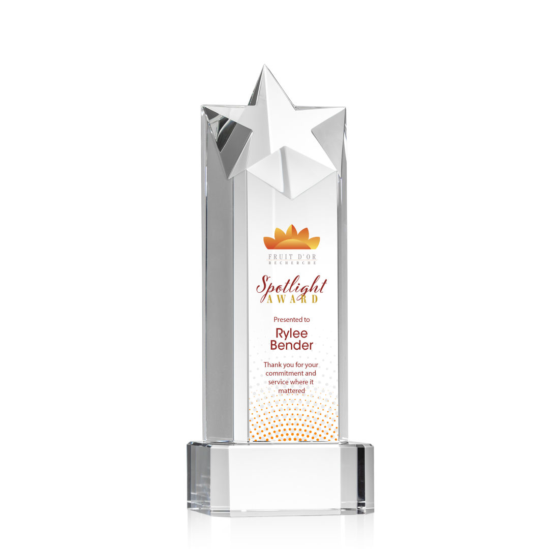 Berkeley VividPrint™ Award on Padova Base - Clear 7