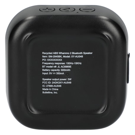 Recycled ABS Whammo 2 Bluetooth Speaker 45