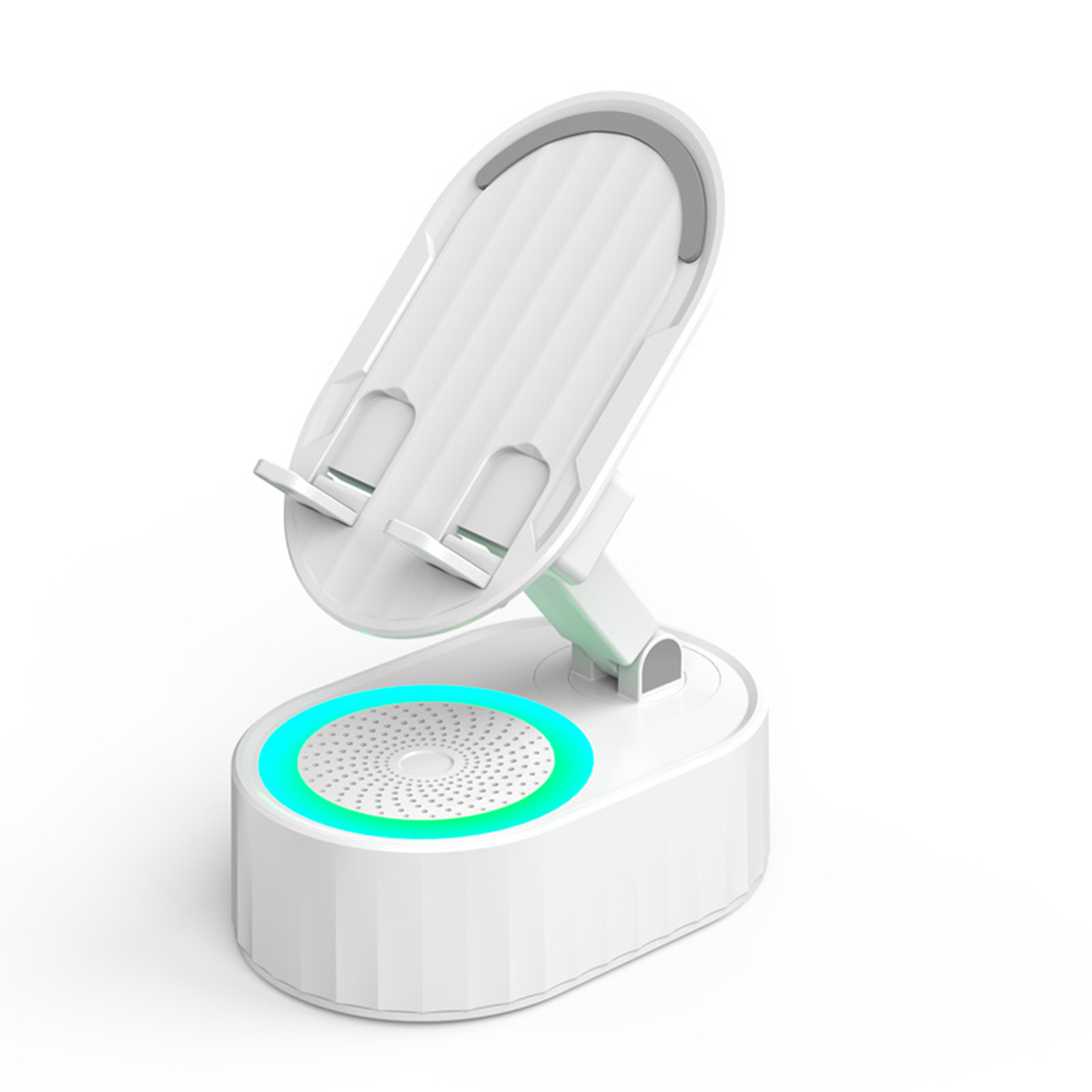 Cell Phone Stand w/ Wireless Bluetooth Speaker 7