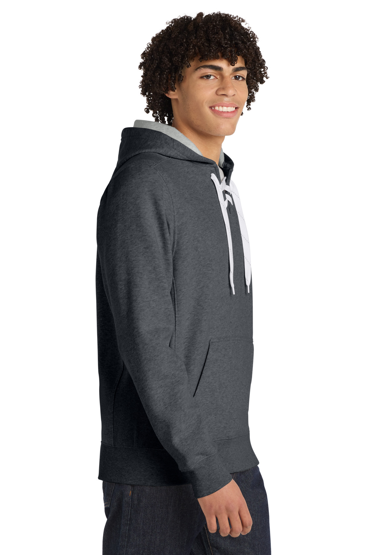 Sport-Tek Lace Up Pullover Hooded Sweatshirt. ST271 60
