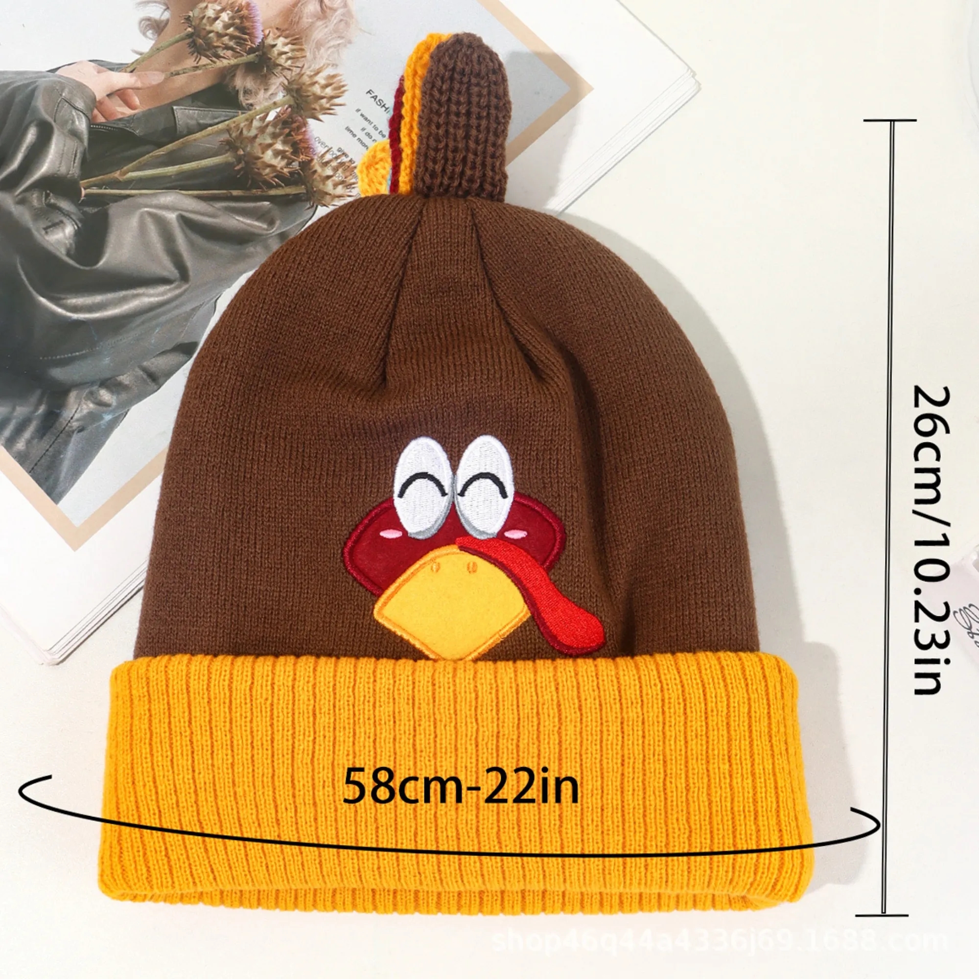 Custom Thanksgiving Turkey/Winter Hat 1
