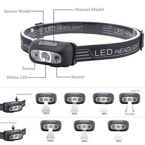 Portable LED Flashlight With Dual Arc Lighter 3