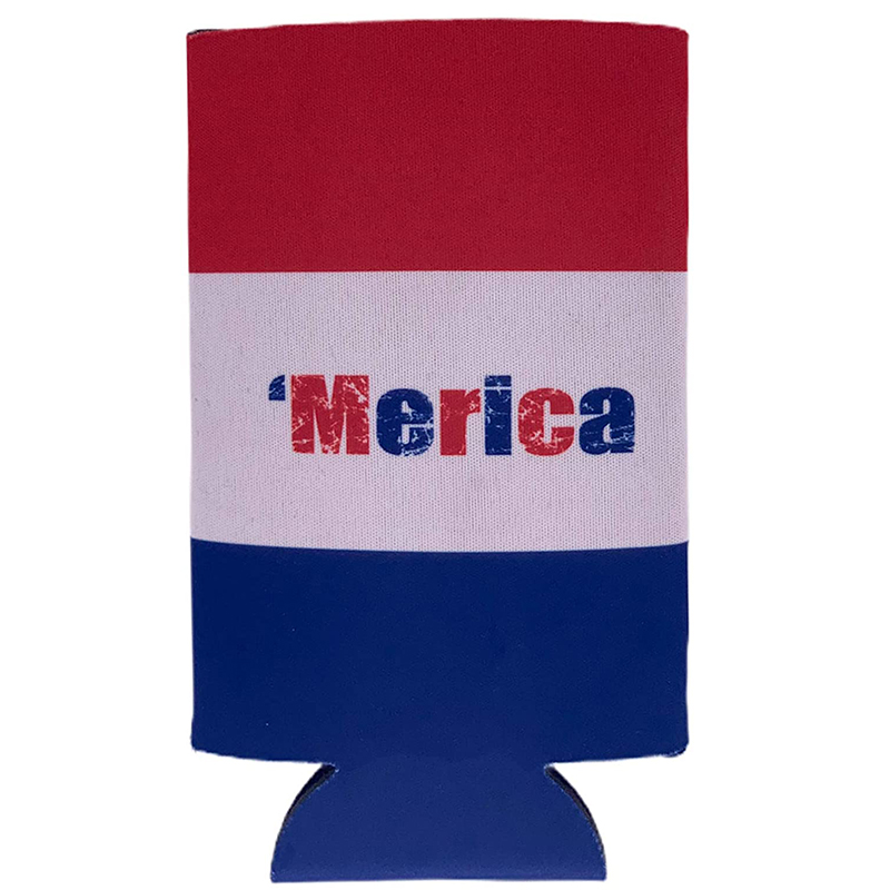 16oz Neoprene Beer Can Coolies 9