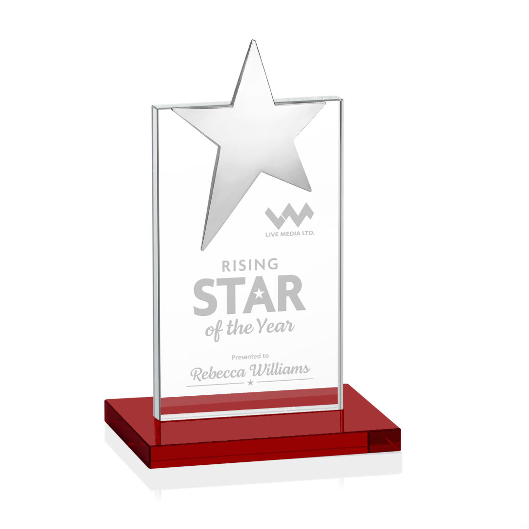 Bryanston Chrome Star Award - Red 11