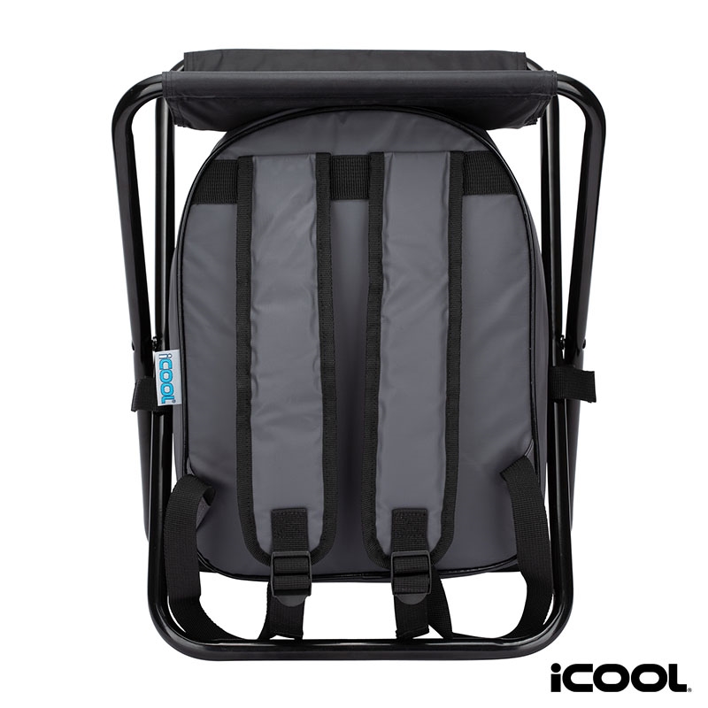 iCOOL® Cape Town 20-Can Capacity Backpack Cooler Chair 15