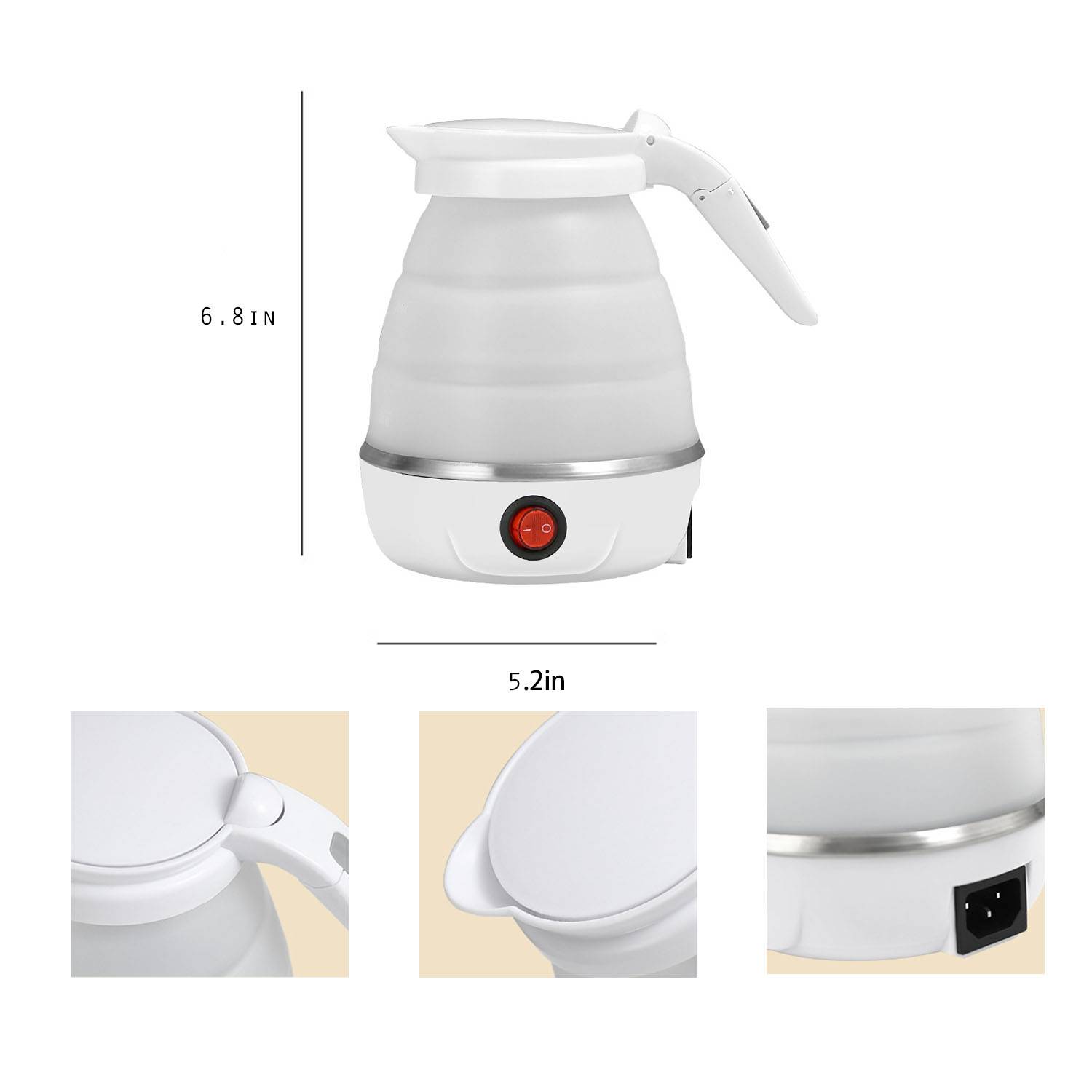 Foldable Electric Travel Kettle 5