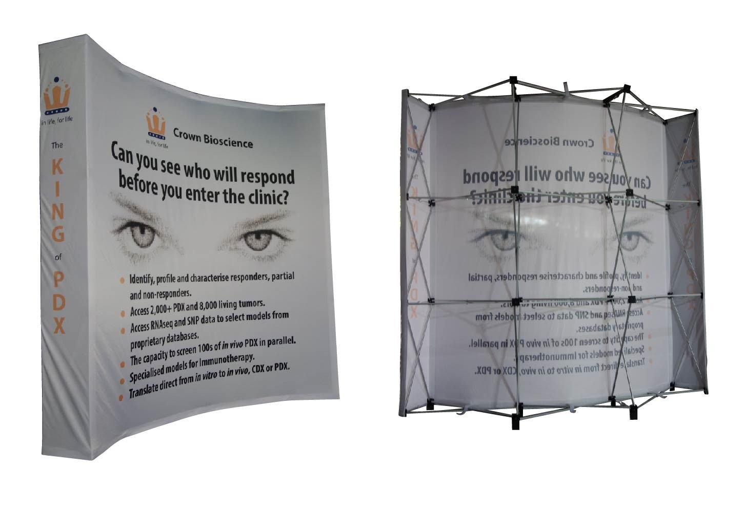 30x90 HassleFree TM Banner Stands
