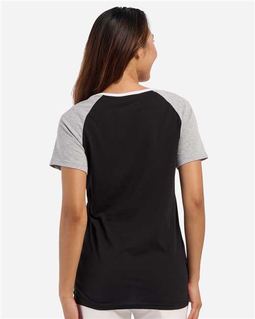 Women's Colorblocked V-Neck T-Shirt - BW2204 9