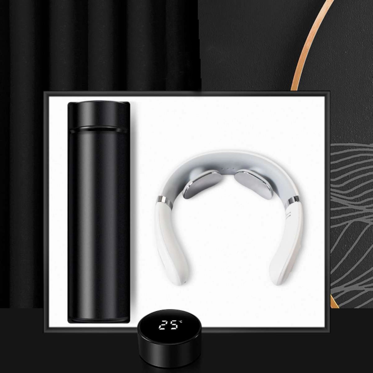 Business Gifts. Massage Machine, Water Glass 3