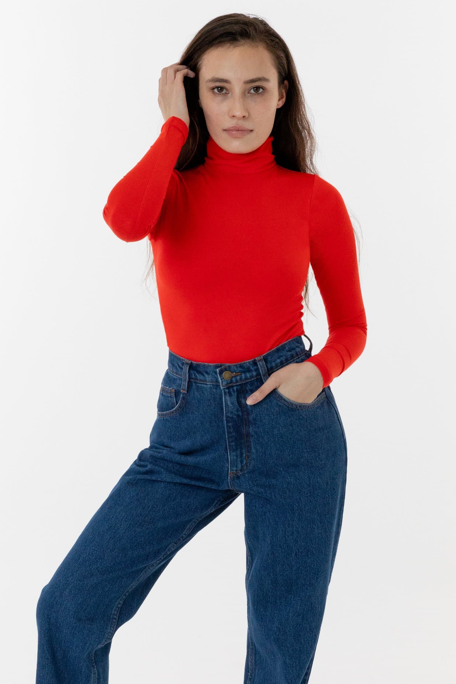 COTTON SPANDEX TURTLENECK 10