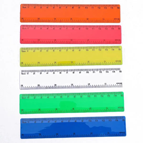 Promotional 6" Plastic Ruler 4