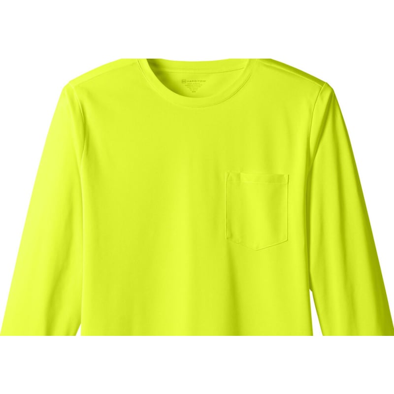 Harriton Unisex Charge Snag And Soil Protect Long-Sleeve T-Shirt 2