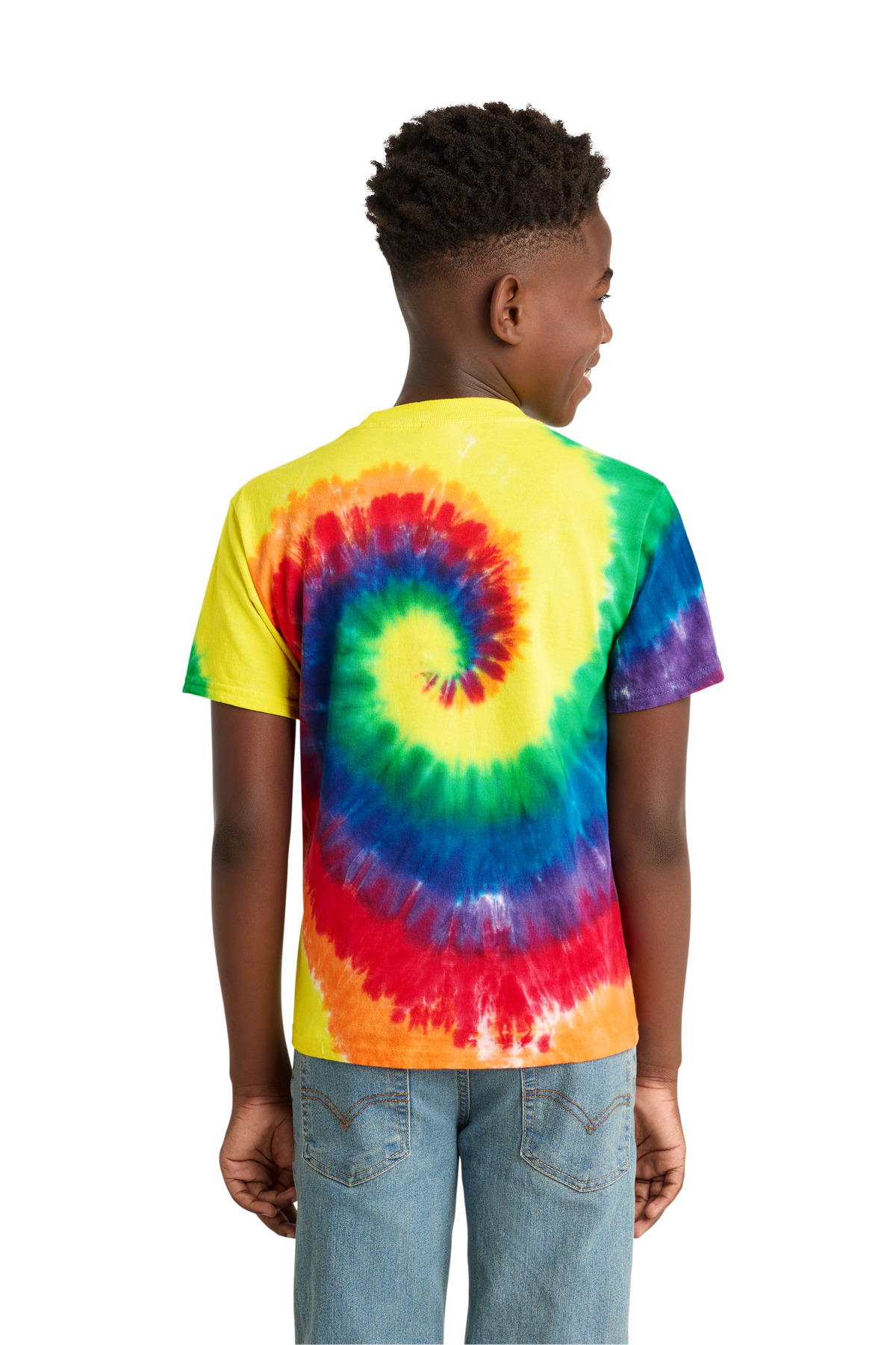 Port & Co Youth Tie-Dye Tee. PC147Y 77