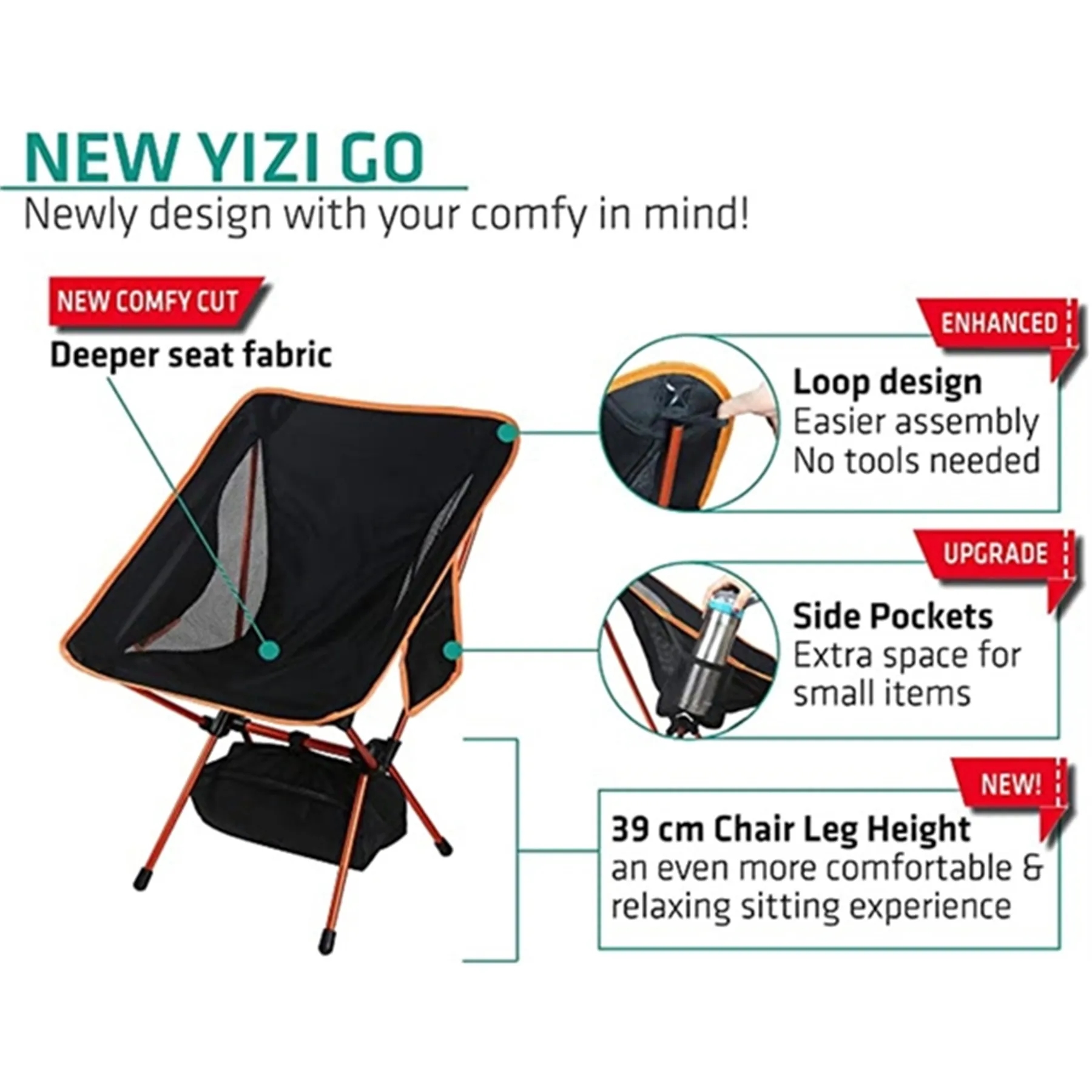 Portable Folding Camping Chair 4