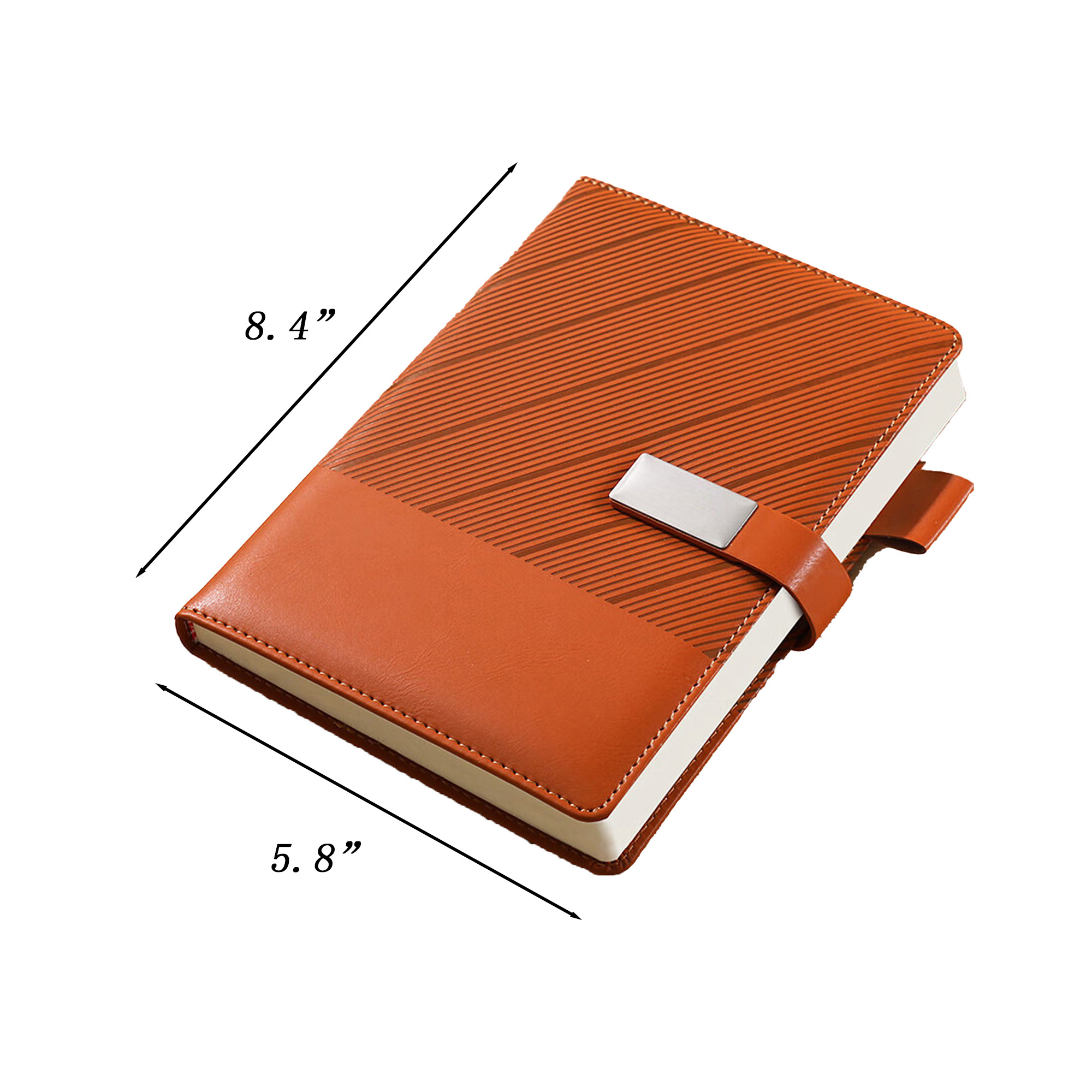Business Gift Custom Leather-Bound Notebook 3