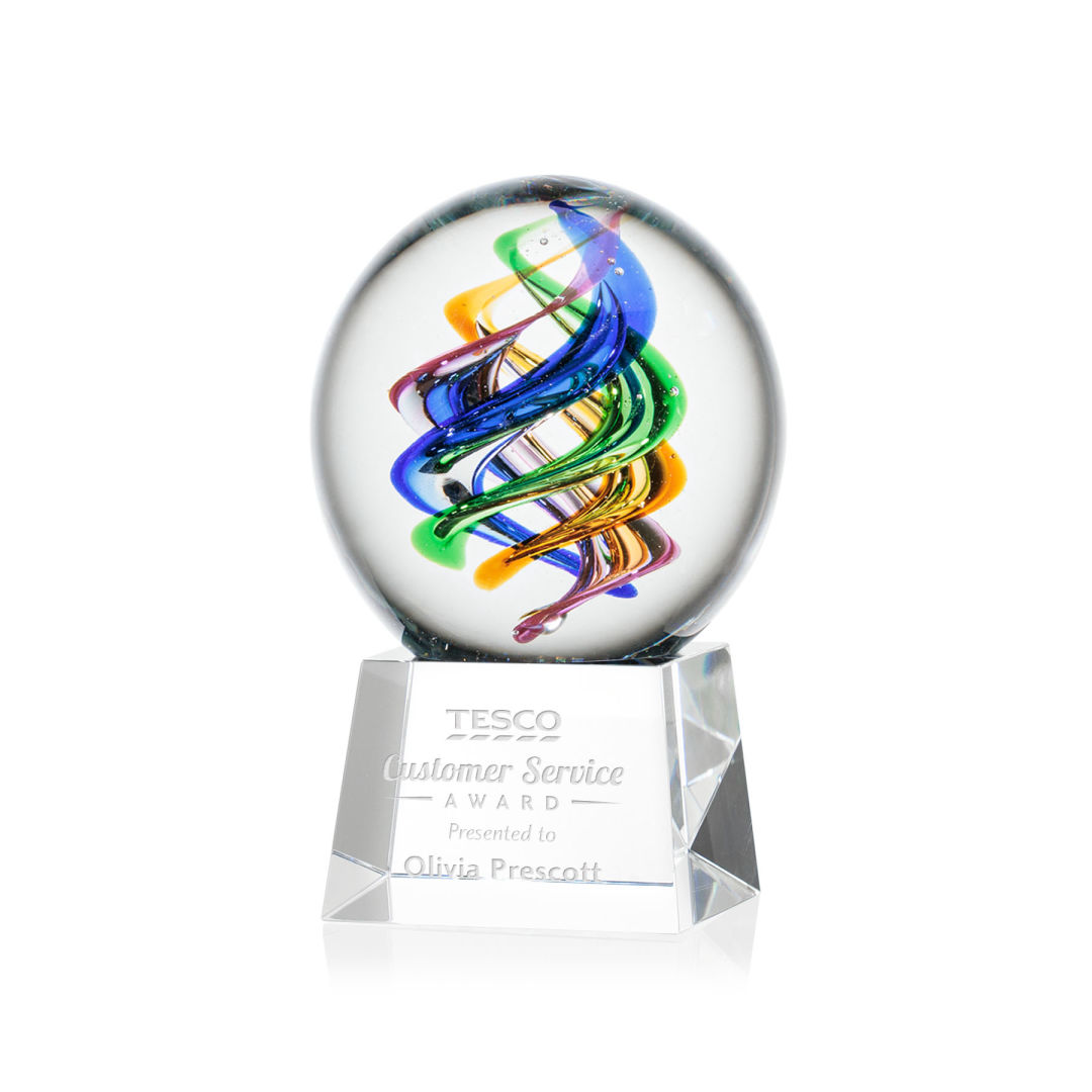 Galileo Award on Robson Base - Clear 7
