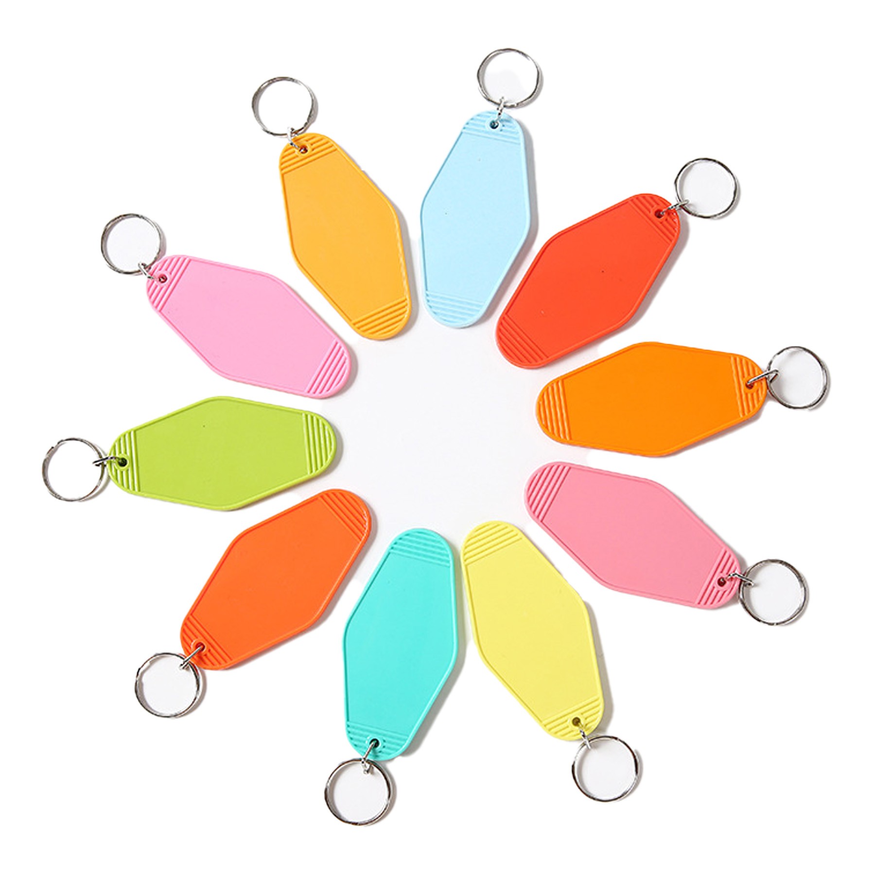 Vintage Plastic Hotel/Motel Keychain 4