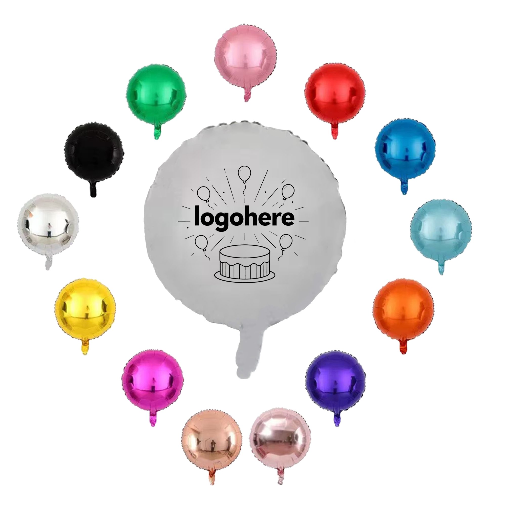 Personalized 18 Inch Foil Balloon 5