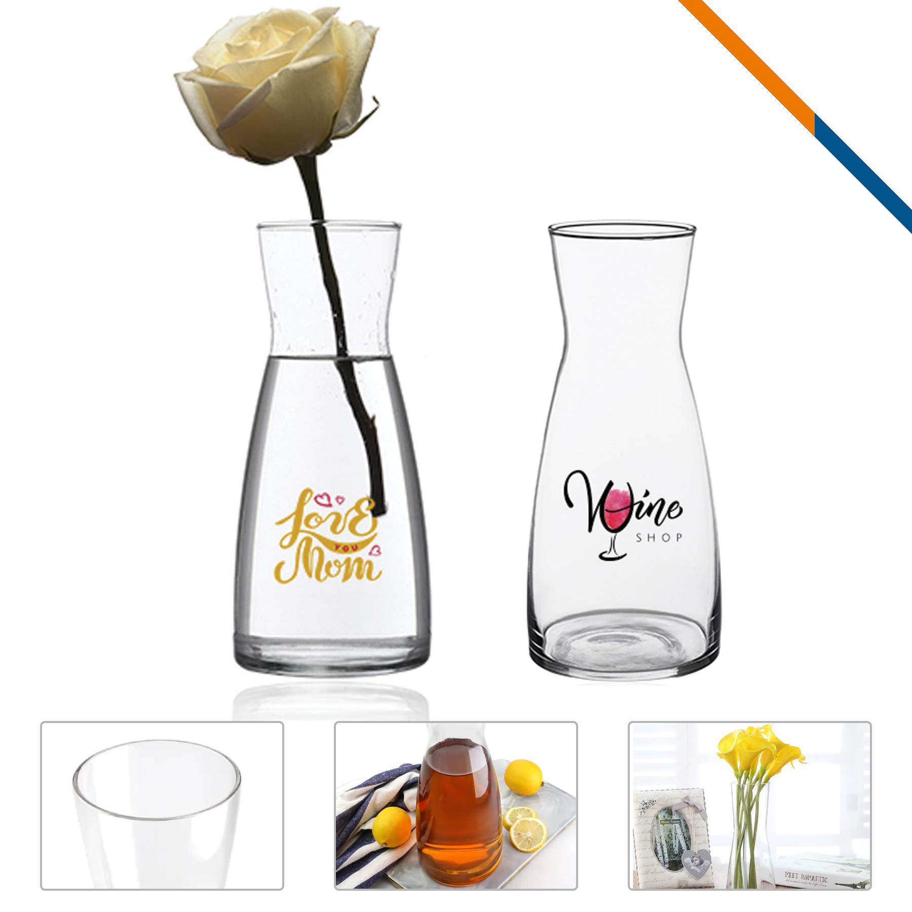 Janice Glass Decanter 2