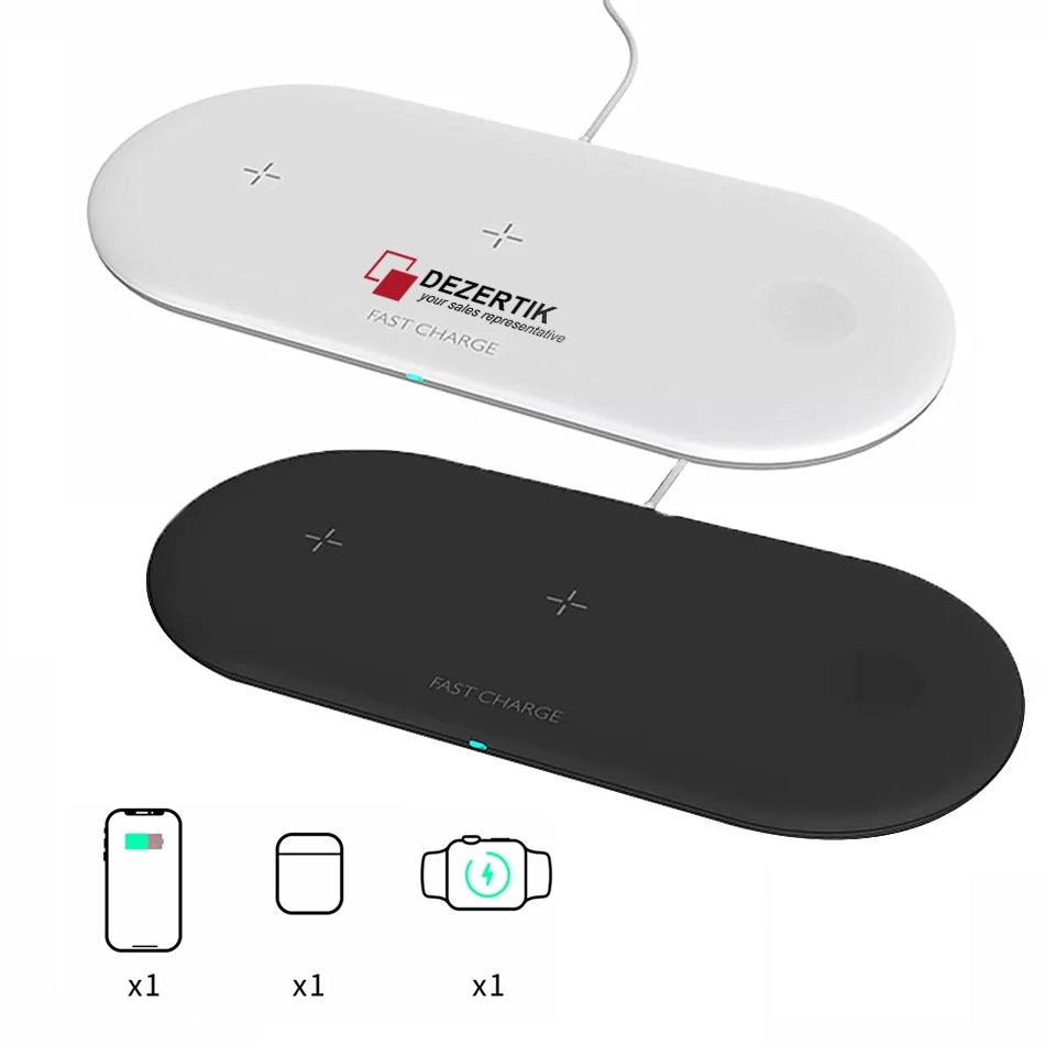 3 in 1 Wireless Fast Charging Pad 5