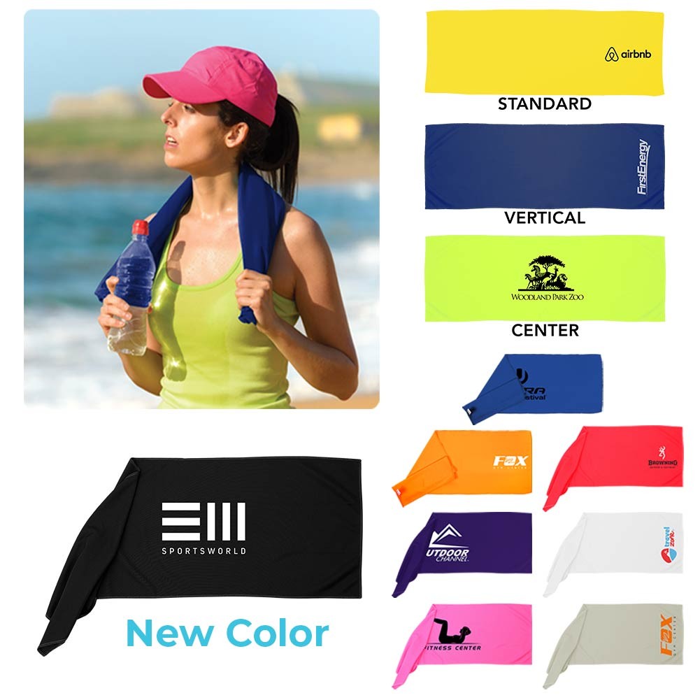Custom Sport Cooling Towel 1