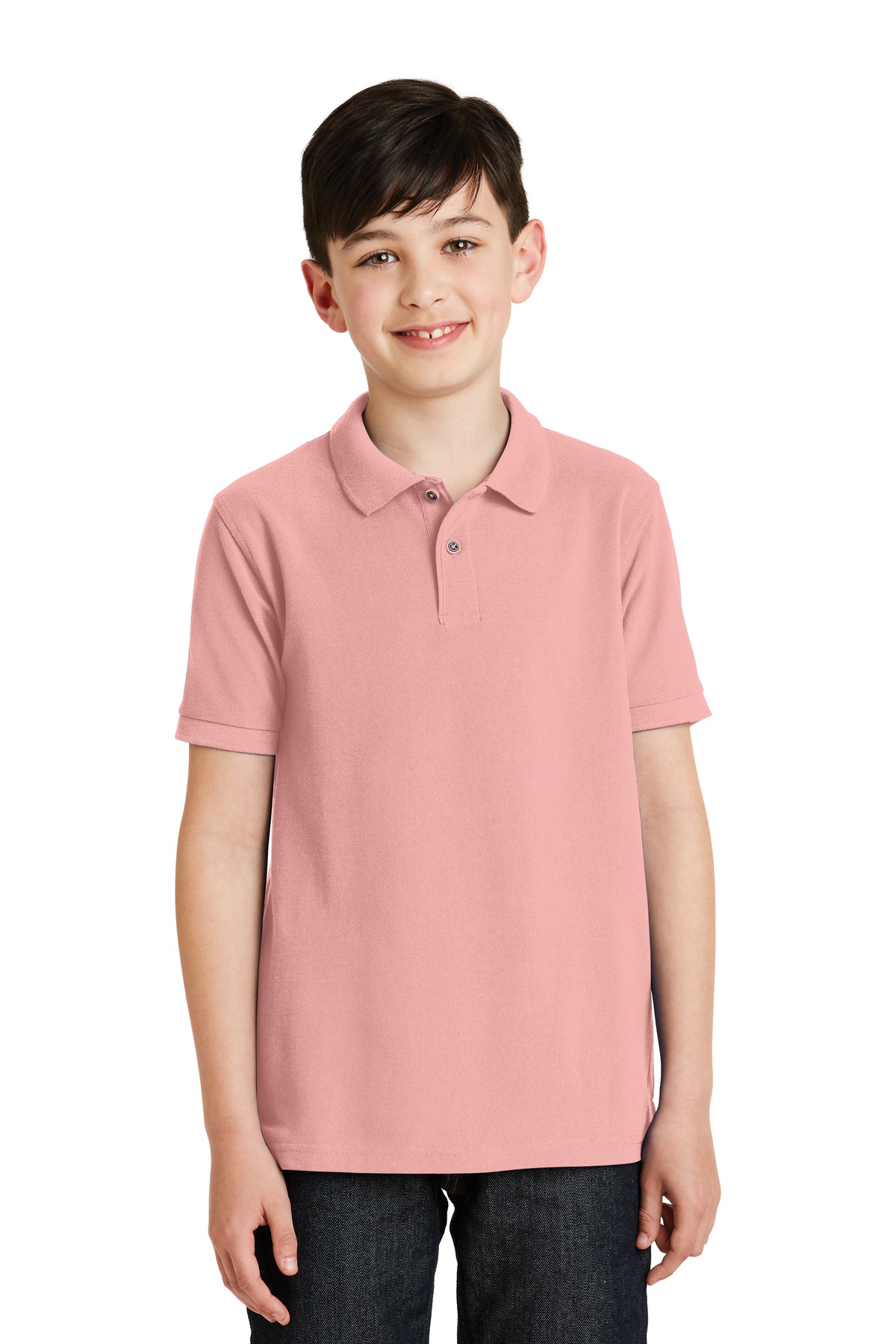 Port Authority® Youth Silk Touch Polo 6