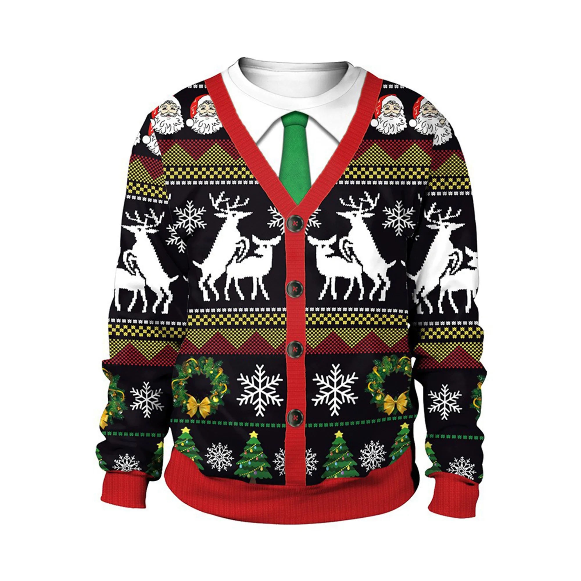 Custom Christmas Sweater MOQ 10 3