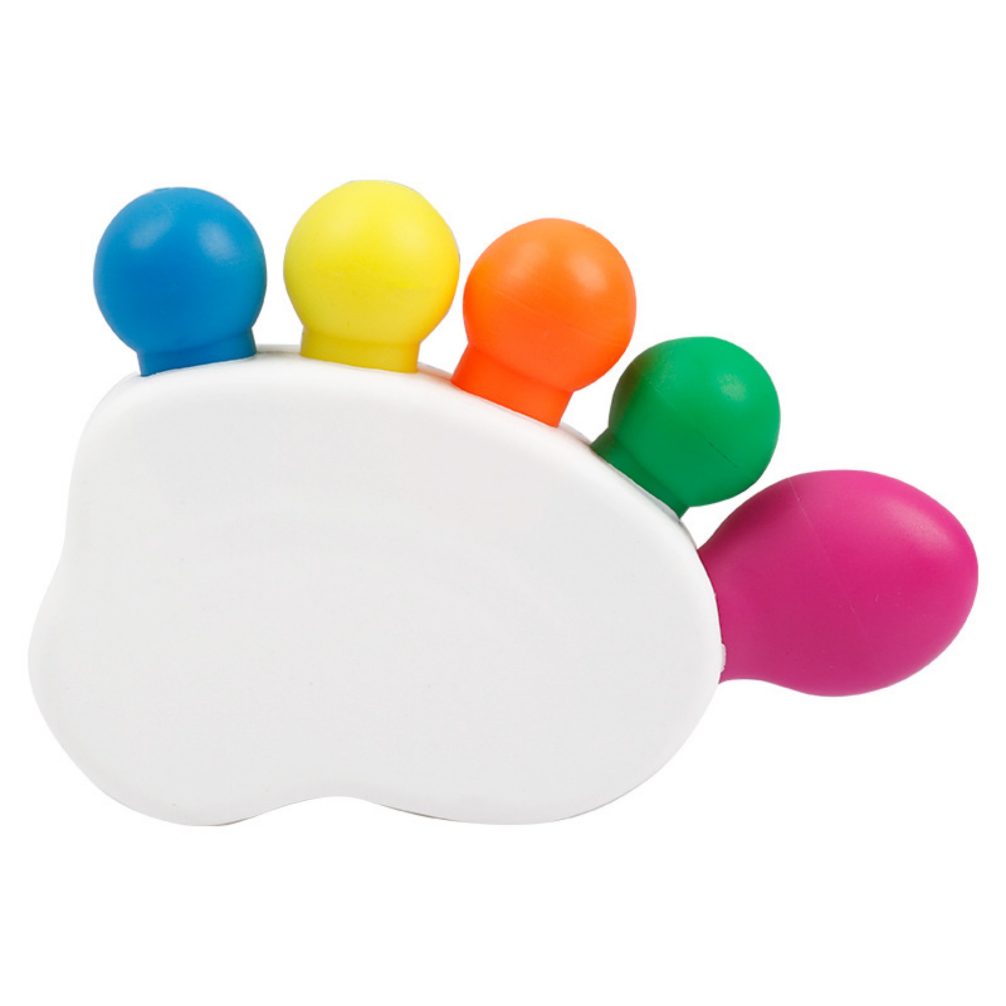 Five Color Toe Shaped Highlighters 3