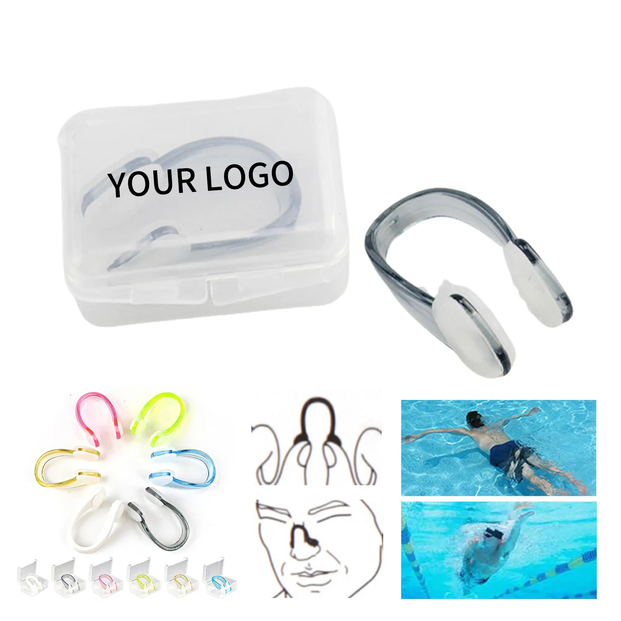 Unisex Swimming Nose Clip 1