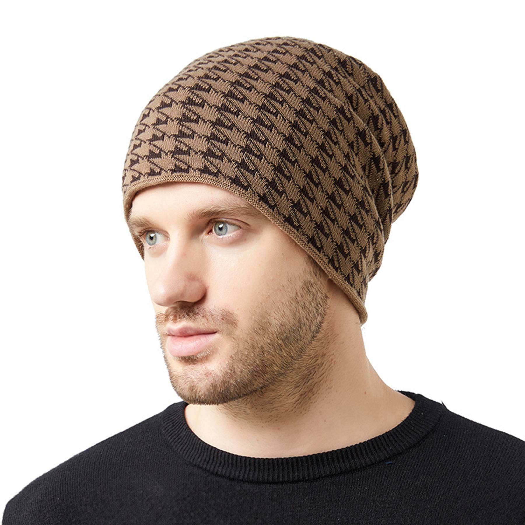 Mens Plus Fleece Ear Protection Hat 5