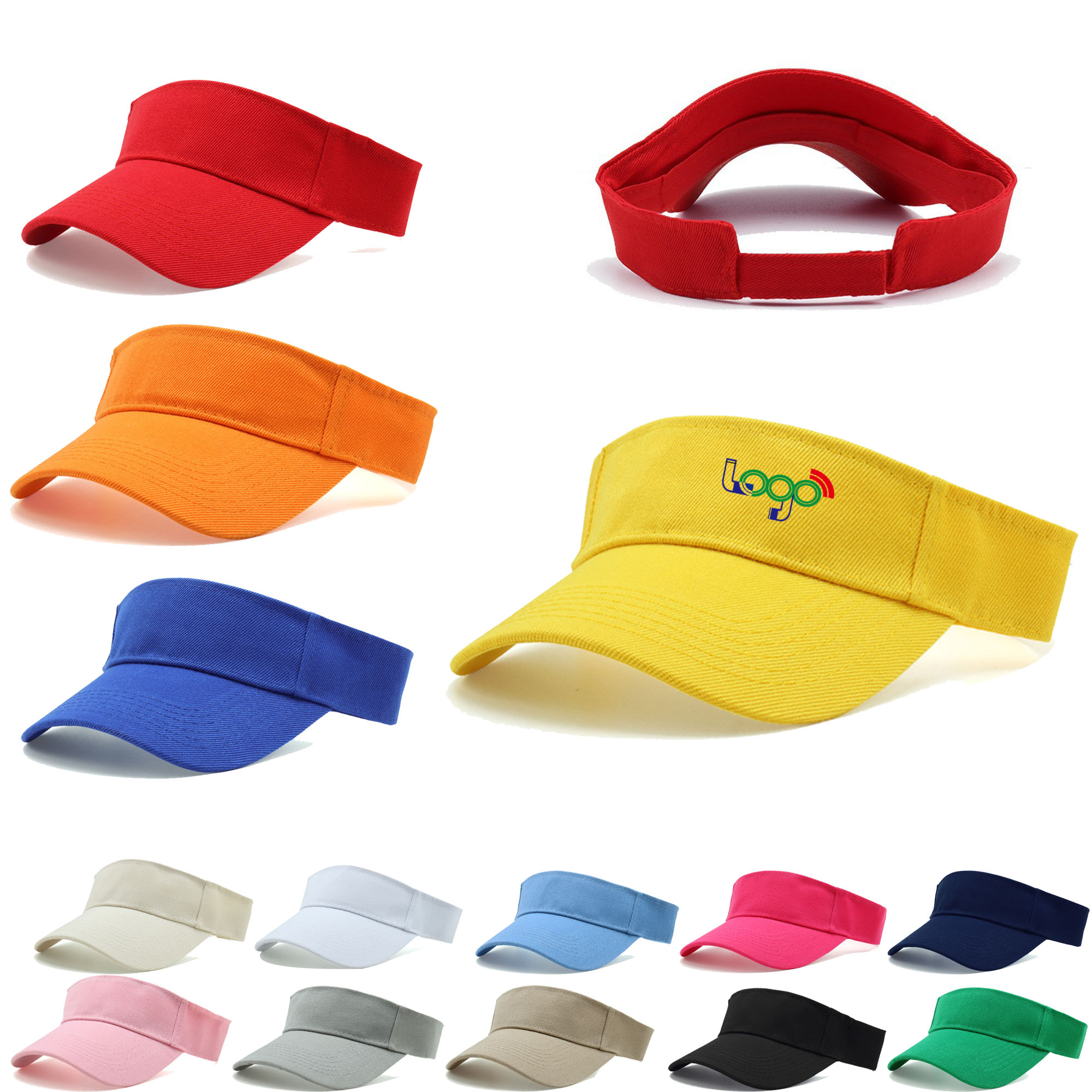 MOQ50 Outdoor Tennis Cap Customized Logo 2