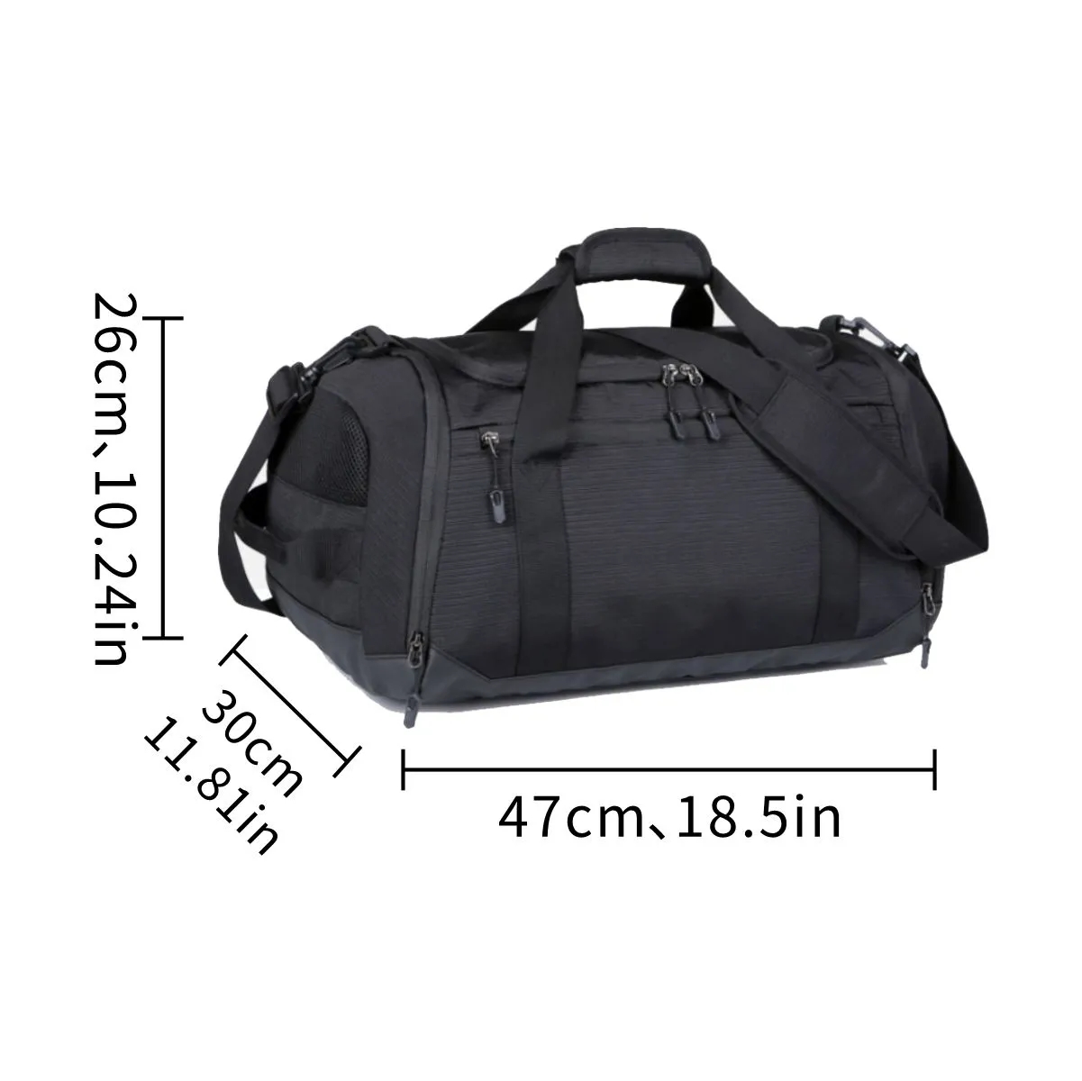 35L Durable Large Capacity Gym Duffel Bag For Men 6