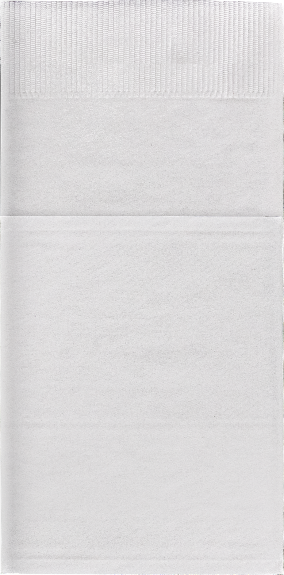Pocket Napkin 2 Ply White Traditional Print 1