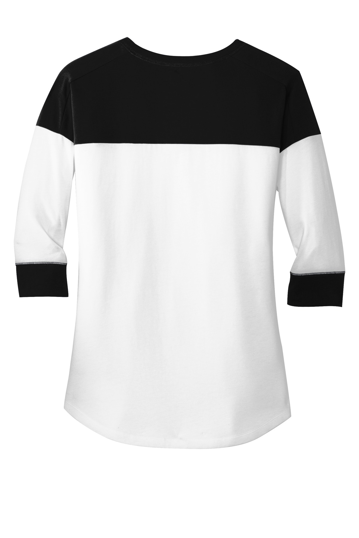 New Era Women's Heritage Blend 3/4-Sleeve Baseball Raglan Tee. LNEA104 14
