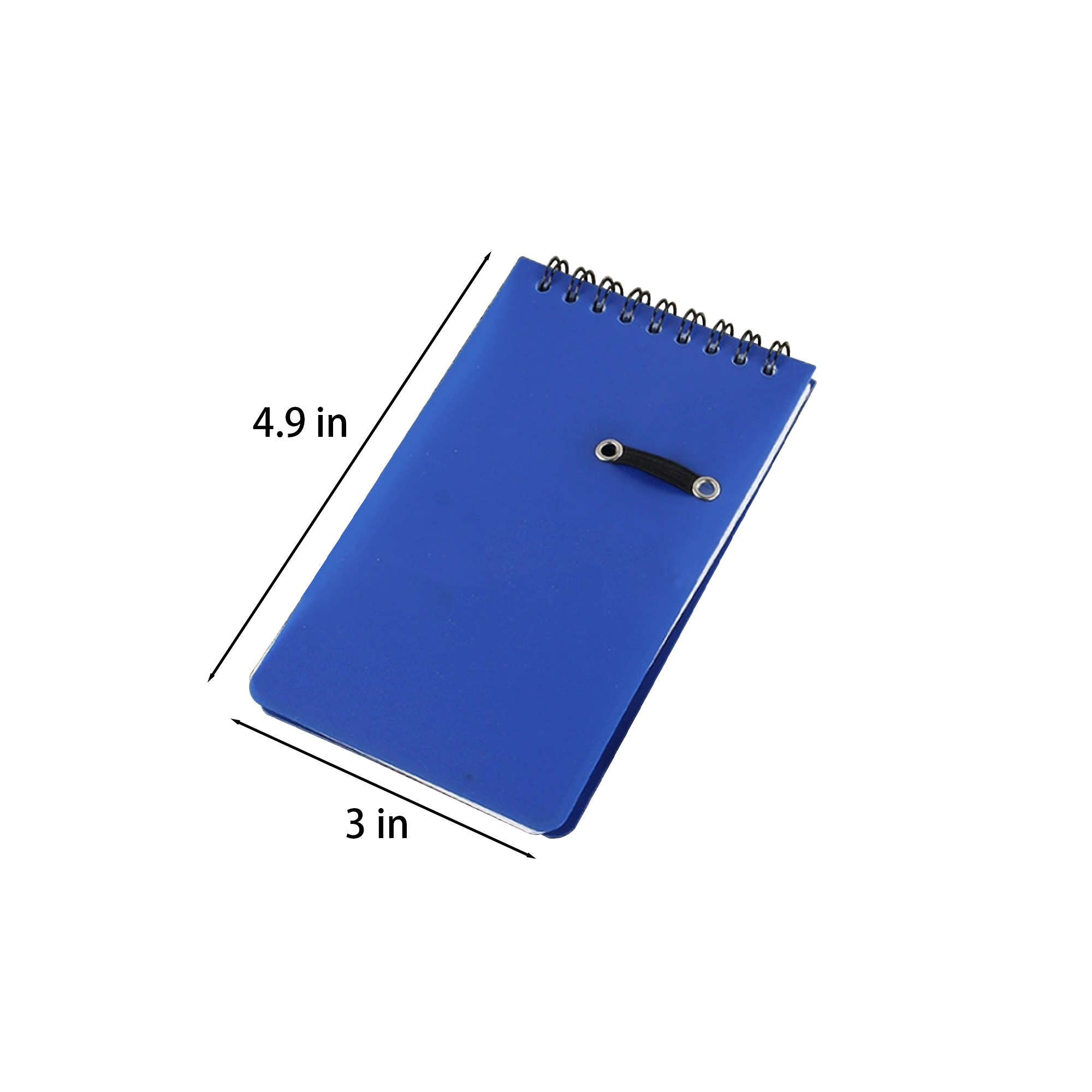PP Plastic 50-sheet Spiral Notebook With Pen 1