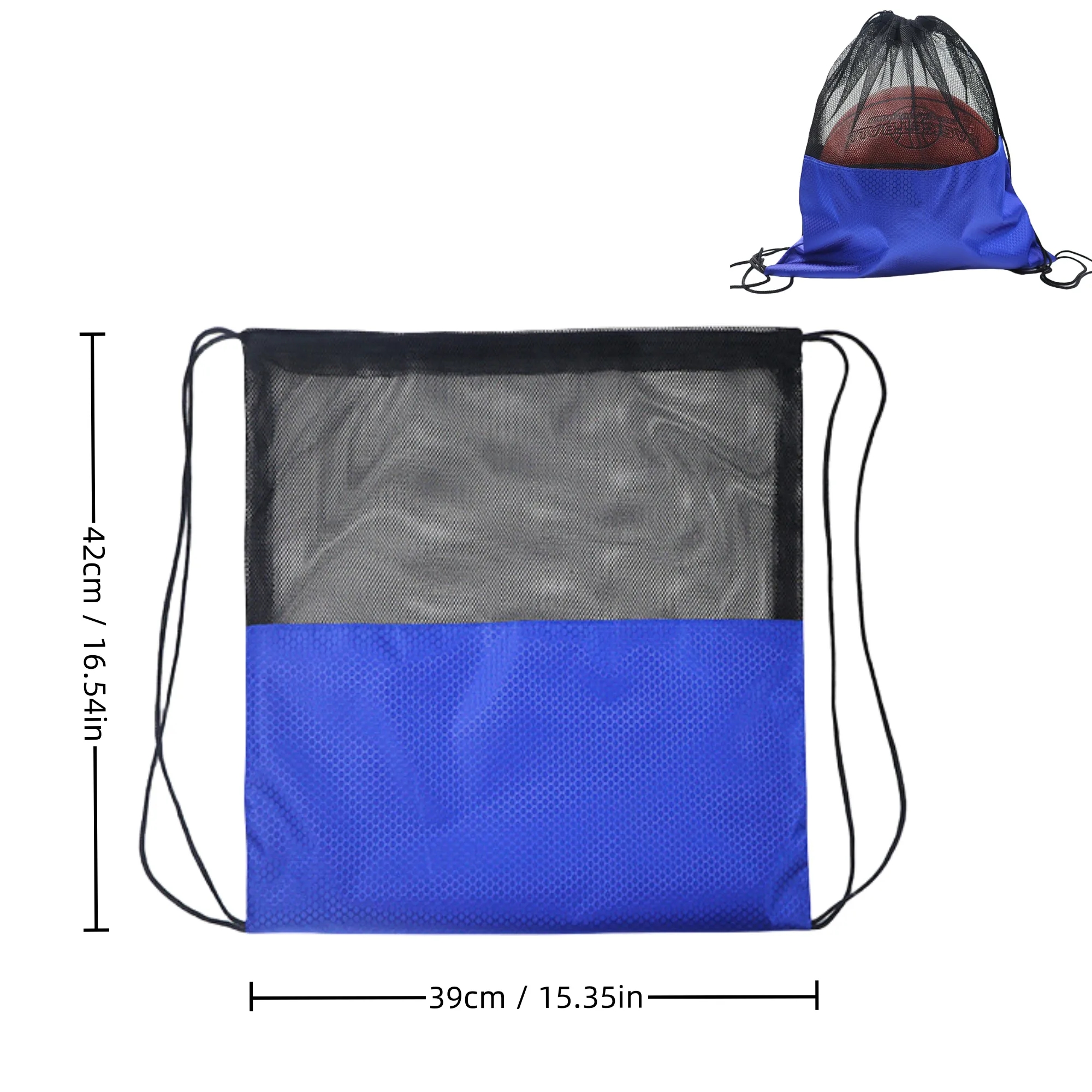Drawstring Shoulder Bags Hollow-Out Marathon Event 2