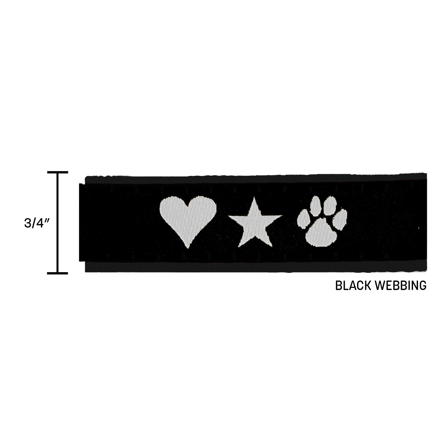 4" Sublimated Key Fob w/ Matte Black Hardware