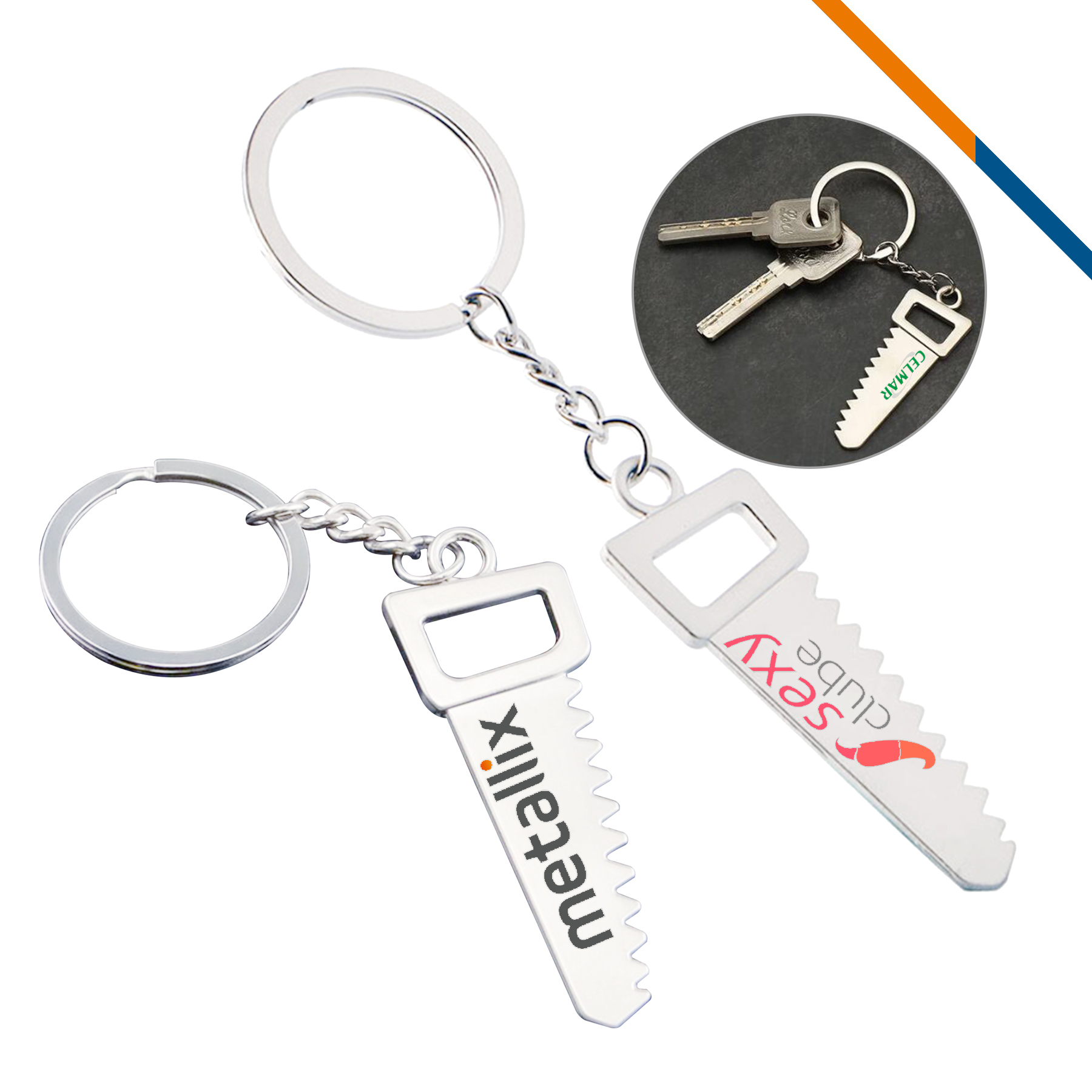 Mini Saw Keychain 1