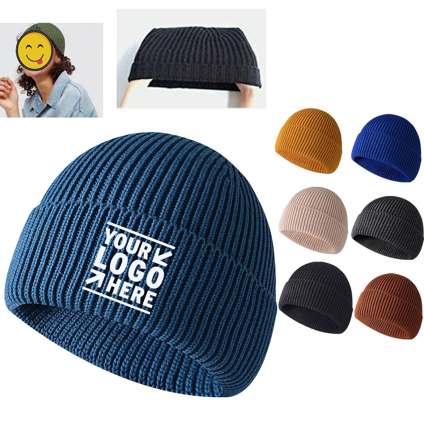 Winter Warm Fisherman Beanie Cap 2