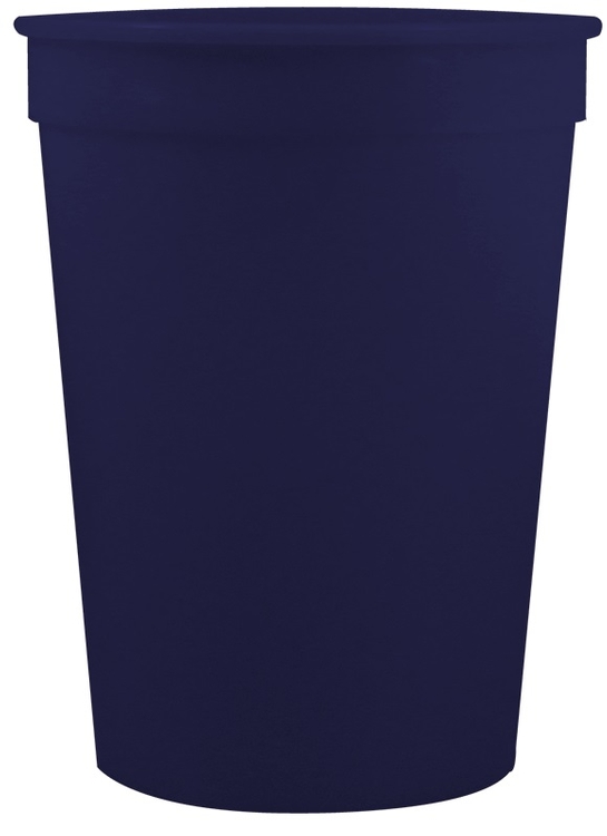 12 oz Smooth Plastic Stadium Cup