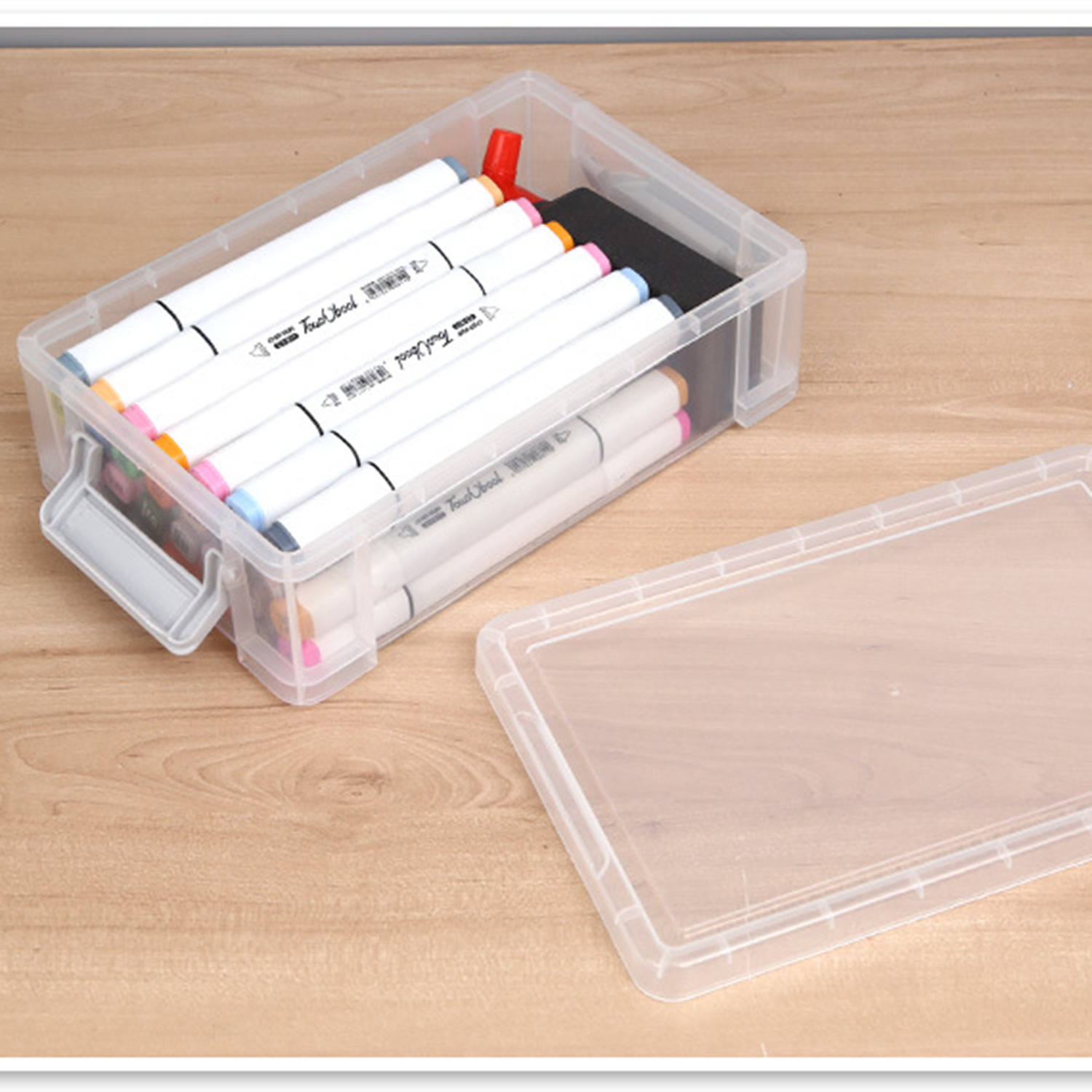 Rectangular Transparent Storage Box 2