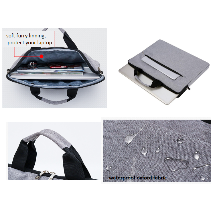 Classic 15.6Inch Laptop Bag With Shoulder Strap 2