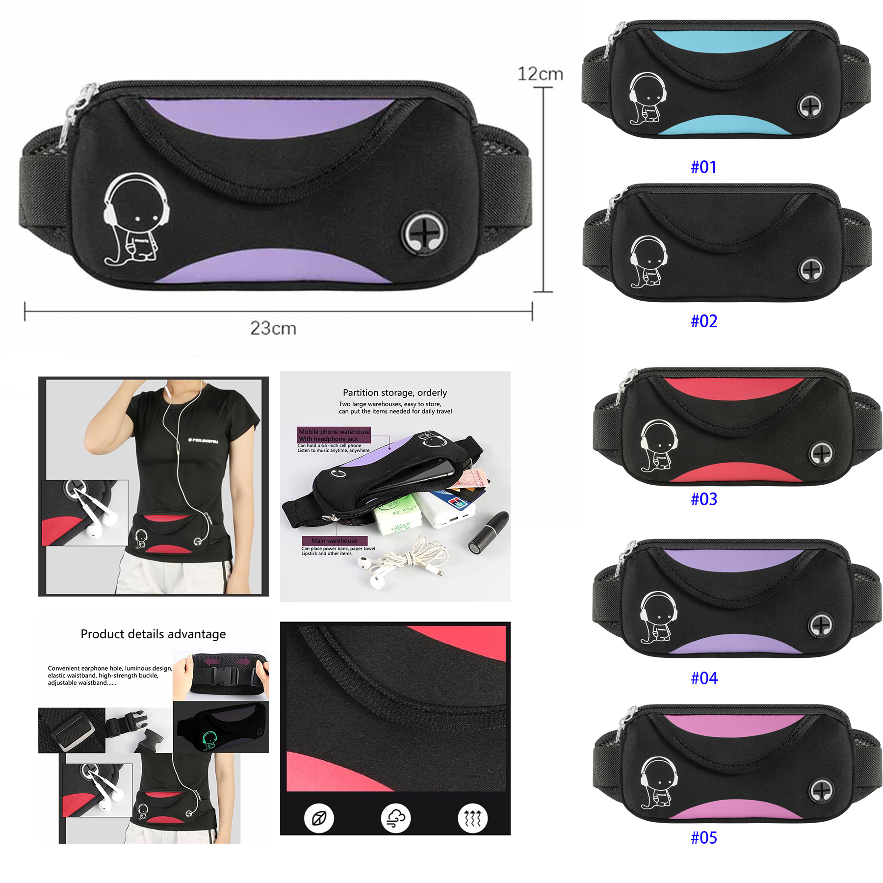 Multifunctional Fitness Pockets 2