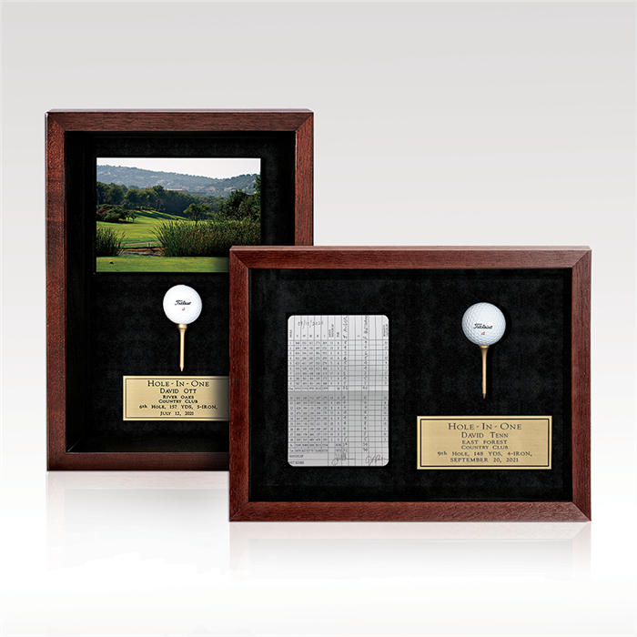 Mahogany Frame with Scorecard/Photo 5