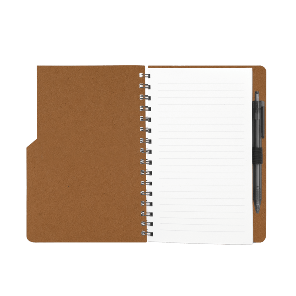 Kraft Notebook & RPET Pen Set 1