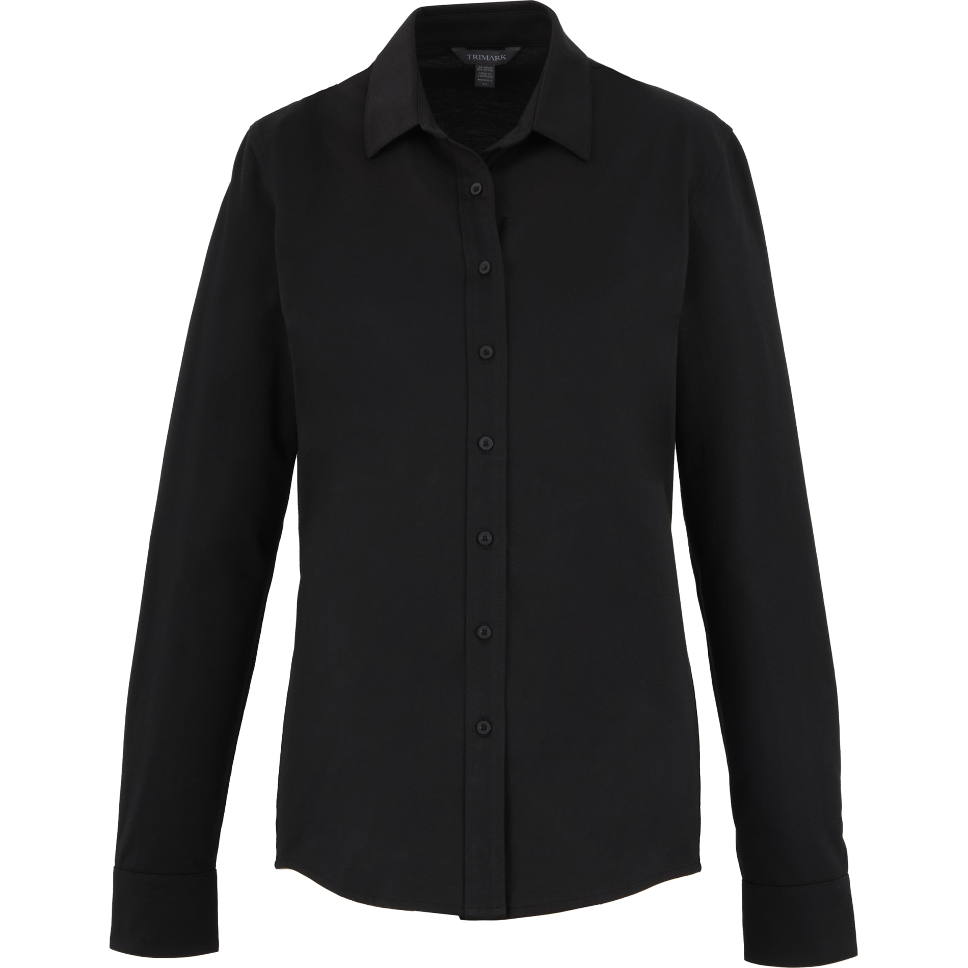 TATRA Eco Long Sleeve Knit Button Up Shirt-Women's 61