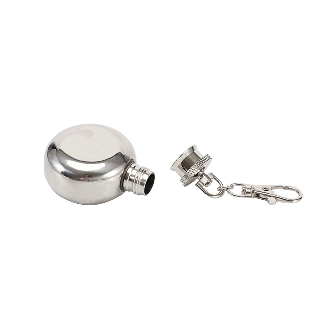 1oz Stainless Steel Mini Flask 2