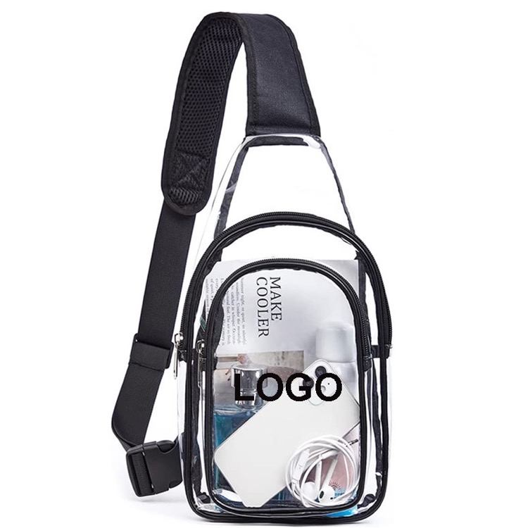 Mini Clear Sling Bag PVC Crossbody Shoulder Backpack 5