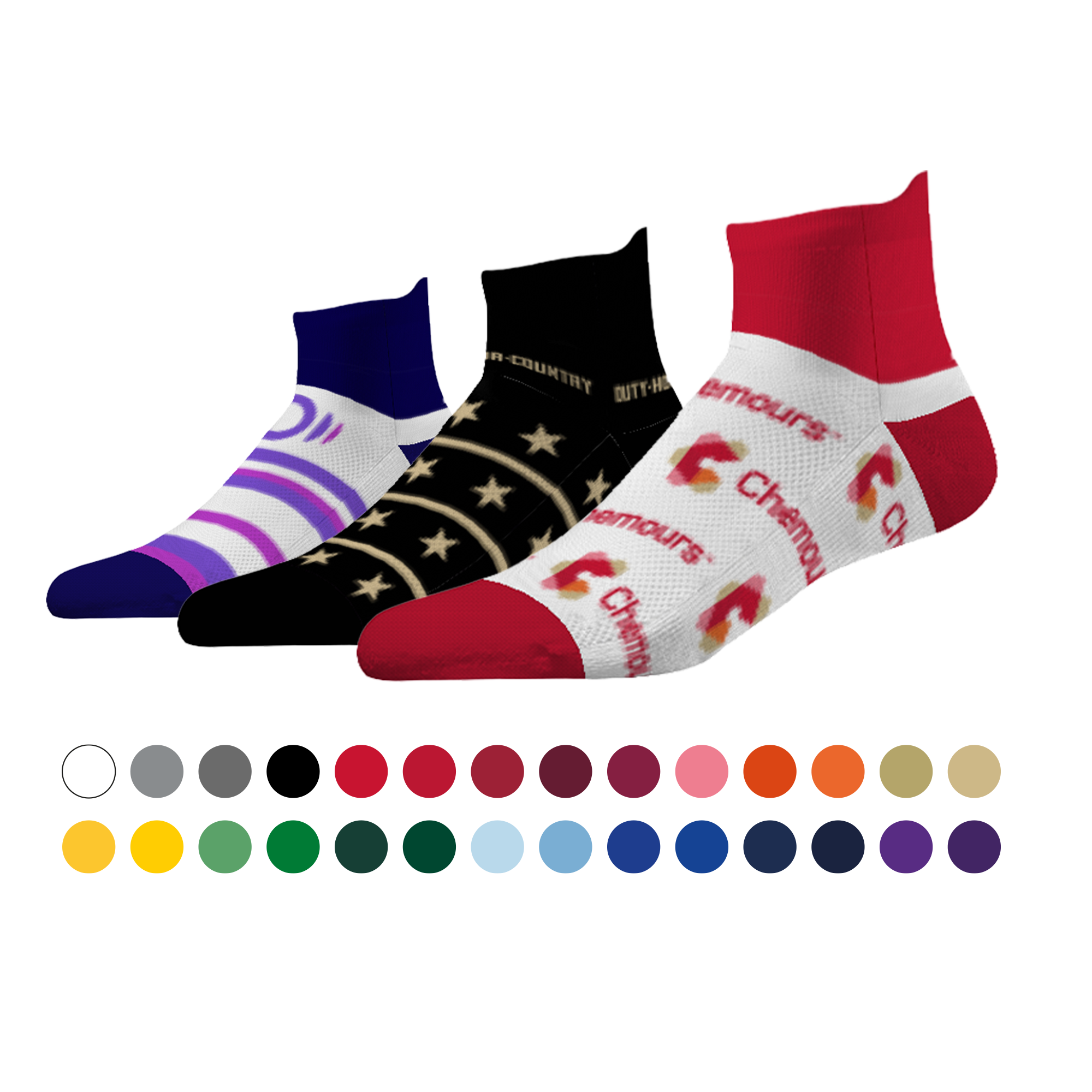Saver Woven Quarter Sock 2